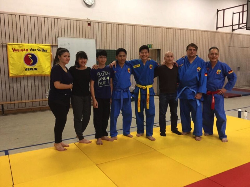 Training mit Meister Chieu im November 2016