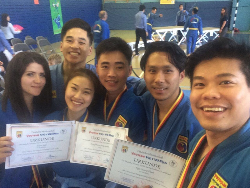 Vovinam Berlin bei der Deutschen Vovinam DVVF-Meisterschaft 2017